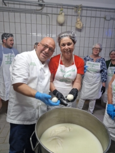 Amalfi Mozzarella Making