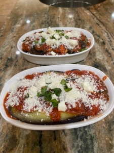 Eggplant Parmesan & Mushroom Parmesan