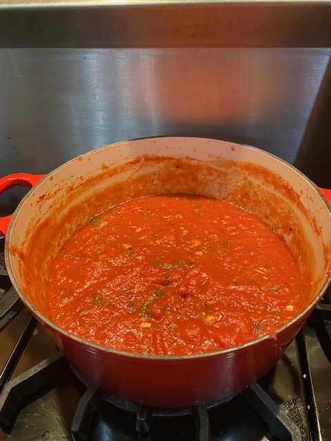 Dave's Homemade Tomato Sauce