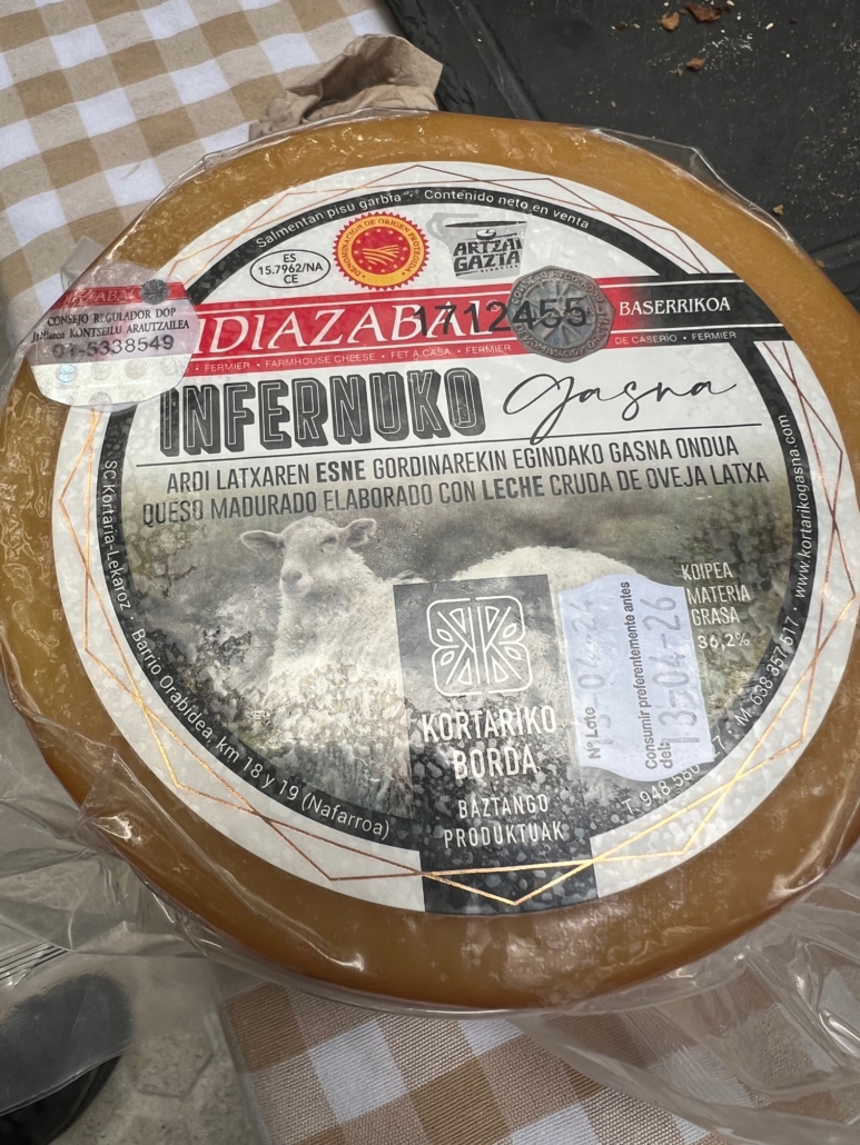 Basque cheese